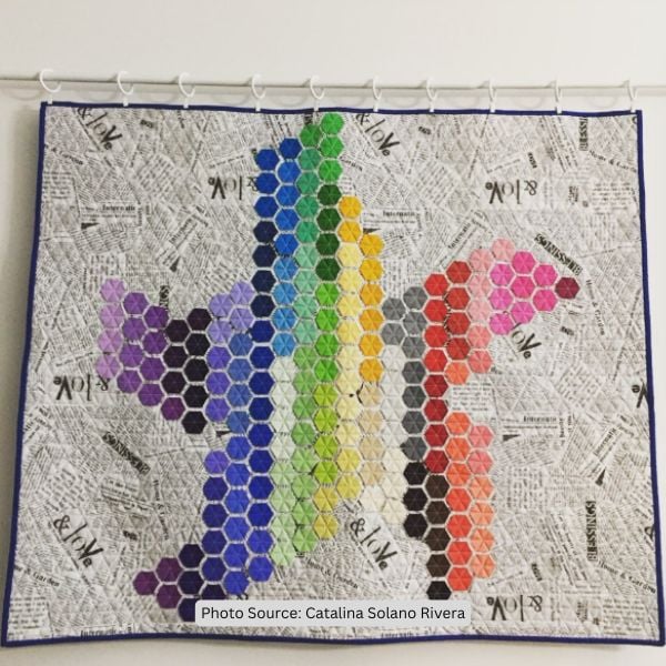 Starfish Quilt Idea from Catalina Solano Rivera