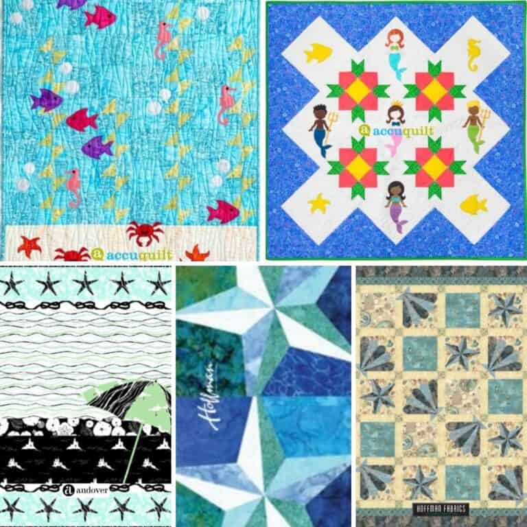 Top 5 Free Starfish Quilt Patterns (+7 Bonus Patterns For Sale)