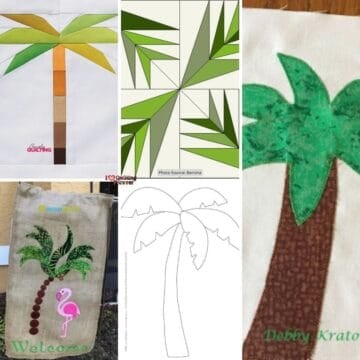 palm tree quilt patterns roundup featured cover