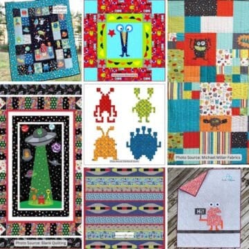 Alien Quilt Patterns Roundup Featured Cover