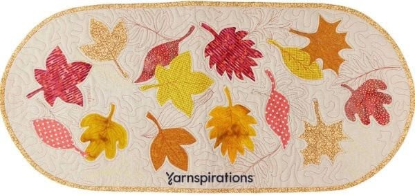 Autumn Leaf Table Runner - free quilt pattern