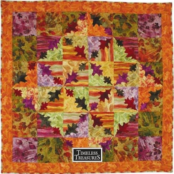 Autumn Leaves - free quilt pattern