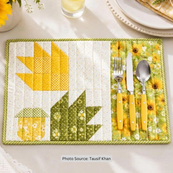 Autumn Quilt Placemat Pattern - etsy