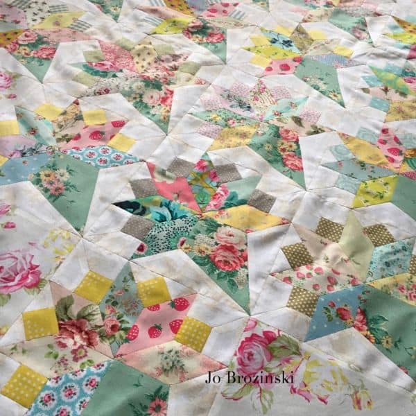 Bridal Bouquet Quilt Idea from jo_broz