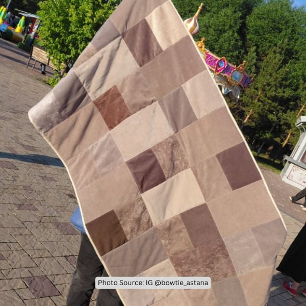 Earth Tone Quilt Idea from bowtie_astana