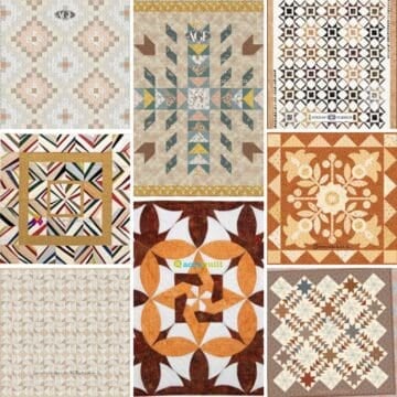 Earth Tone Quilt Patterns Roundup Featured Cover