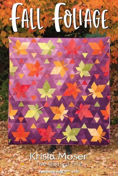 Fall Foliage Quilt Pattern - etsy