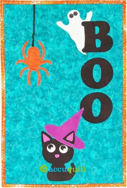GO! Boo Kitty - free quilt pattern