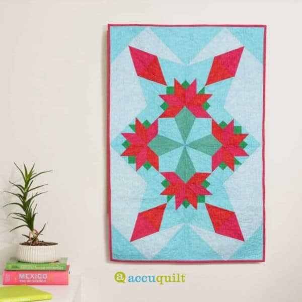 GO! Nosegay Nebula Quilt Pattern - free quilt pattern