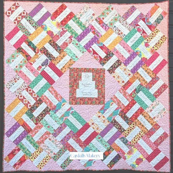 Guest Book Quilt Pattern - etsy