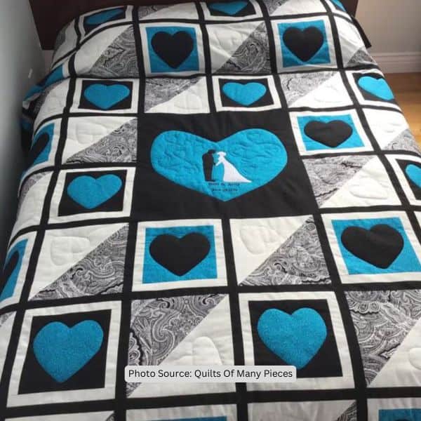 Hearts Quilt Pattern - etsy