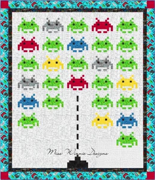 Invaders Quilt Pattern - etsy