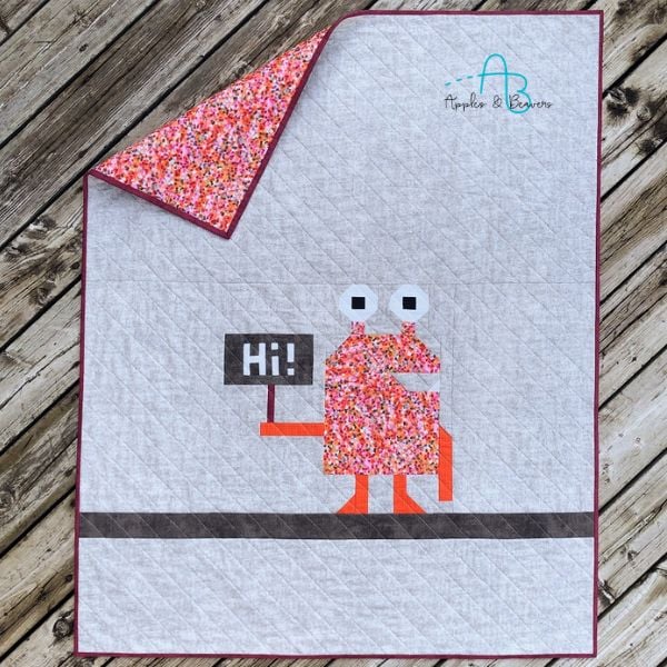 Jumbo Alien - free quilt pattern