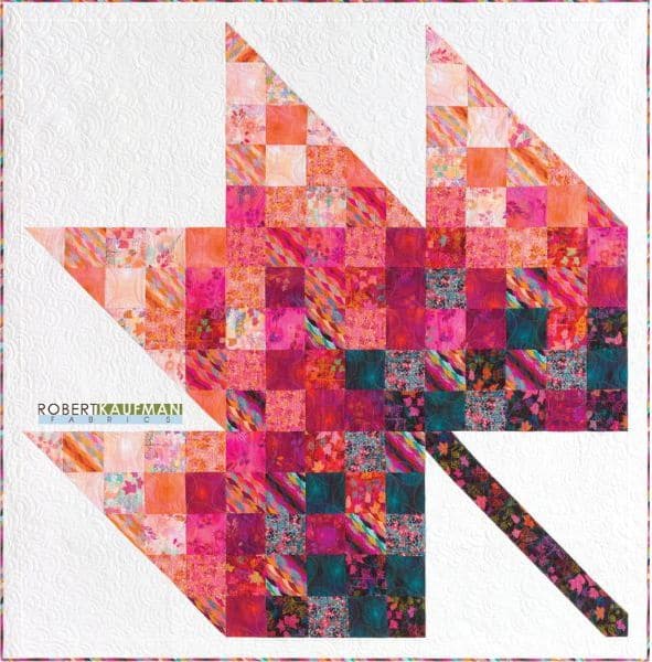 Jumbo Leaf Quilt Pattern - free quilt pattern