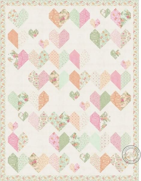 Kind Hearts Quilt Pattern - etsy