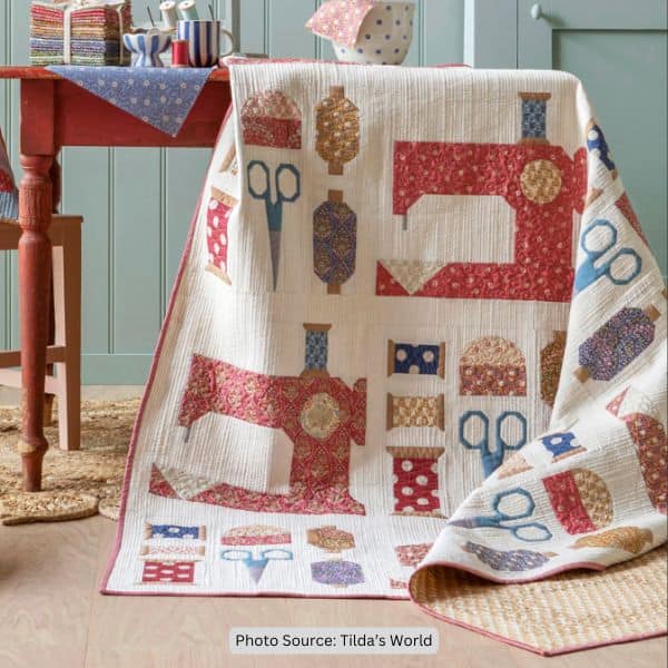Make Do and Mend Quilt Pattern - free quilt pattern