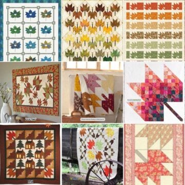 Maple Leaf Quilt Patterns - featured cover