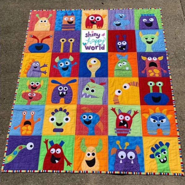 Mix & Match Monsters Quilt Pattern - etsy
