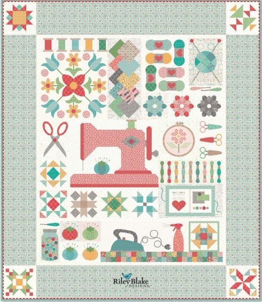 My Happy Place Quilt Pattern - free quilt pattern