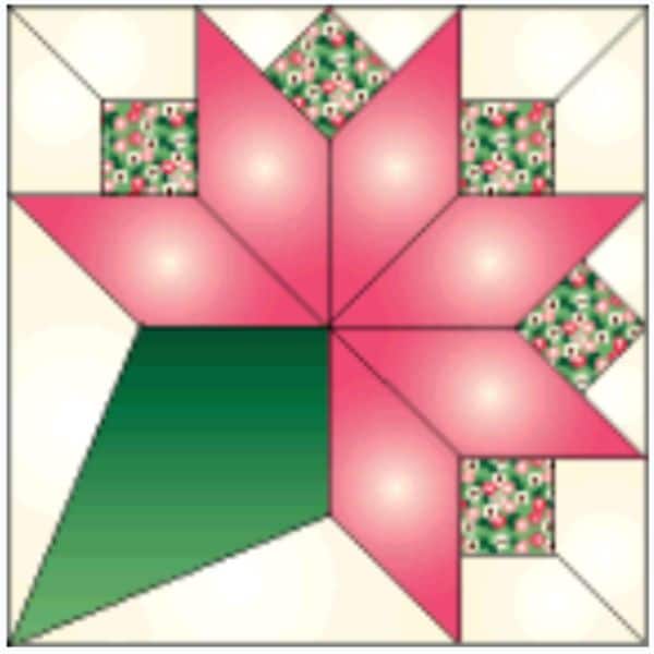 Nosegay Quilt Block Pattern - free quilt pattern