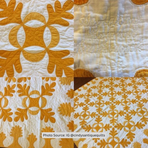 Oak Leaf Quilt Idea from Cindys Antique Quilts