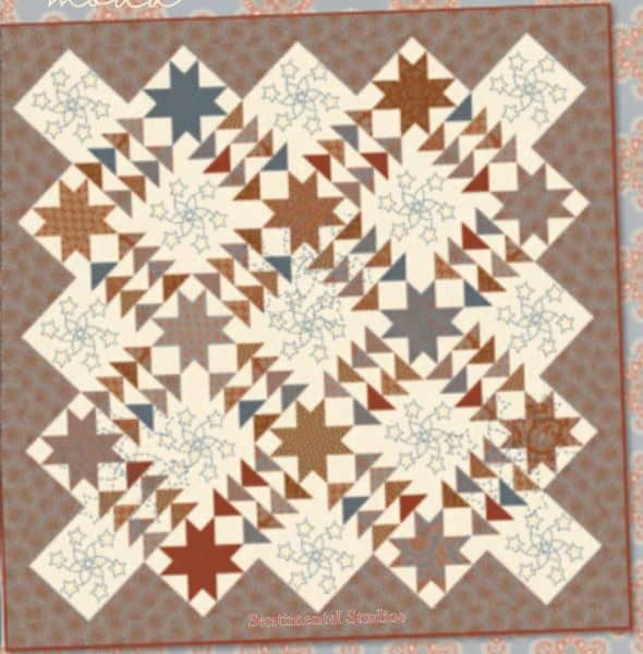 Pashmina - free quilt pattern