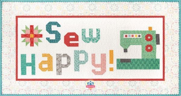Sew Happy Quilt Pattern - free quilt pattern