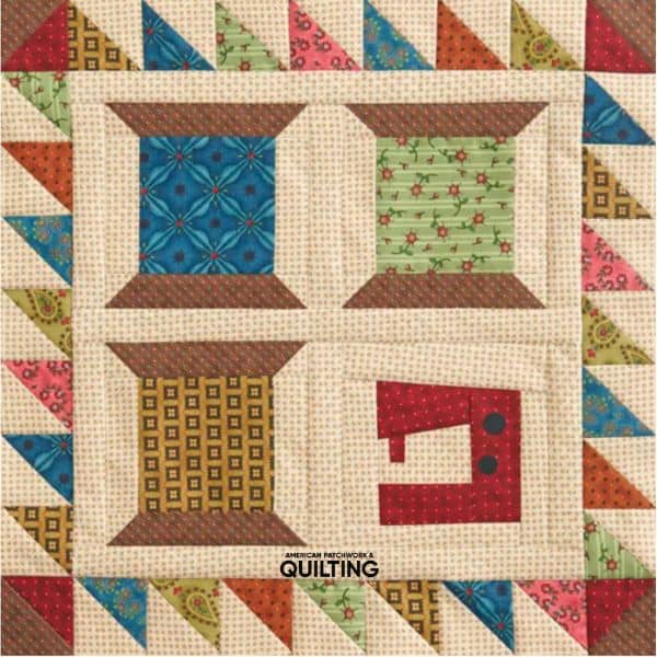 Sewing Spools Quilt Pattern - free quilt pattern