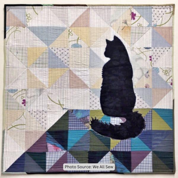 Silhoucat Quilt Pattern - free quilt pattern