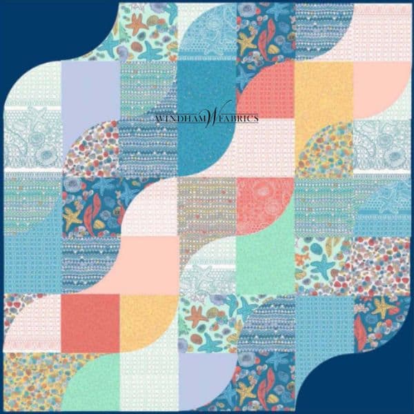 Tide Lines - free quilt pattern