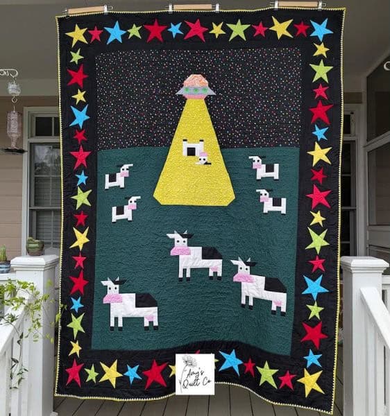UFO Cow Quilt Pattern - etsy