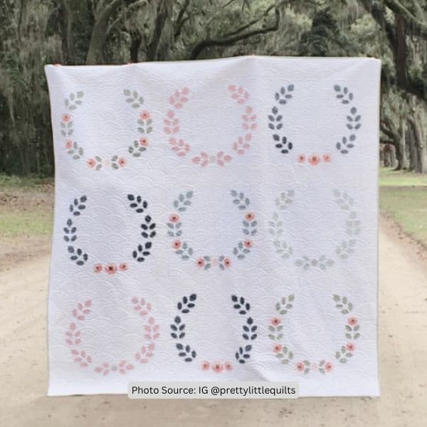 Wedding Quilt Idea from prettylittlequilts