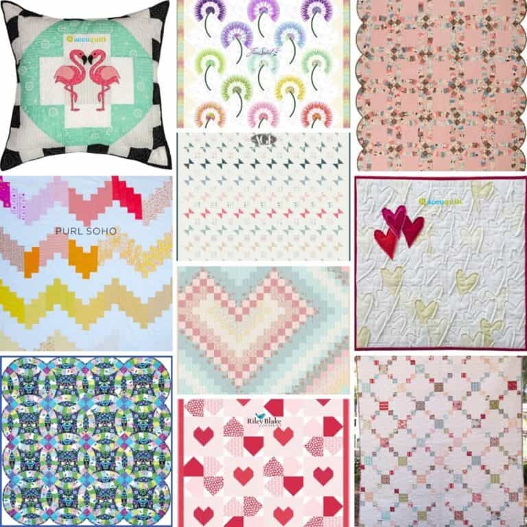 Wedding Quilt Patterns Roundup Featured Cover
