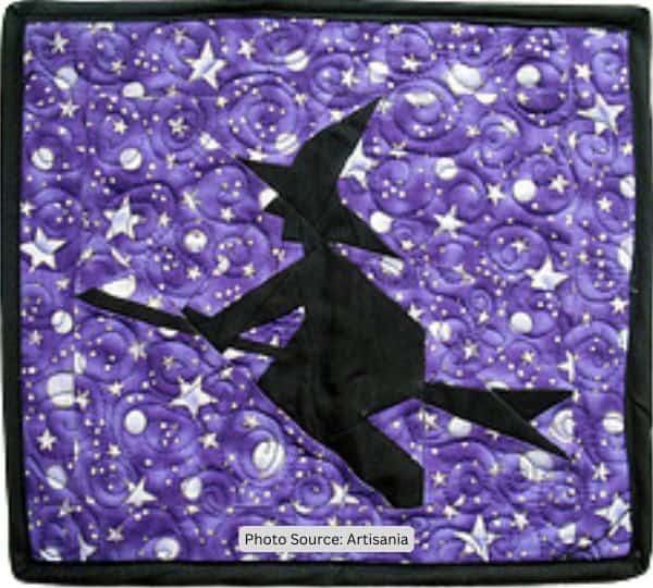 Witch Block - free quilt pattern