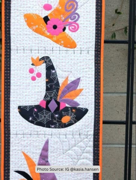 Witch Hat Quilt Idea from kasia.hansen
