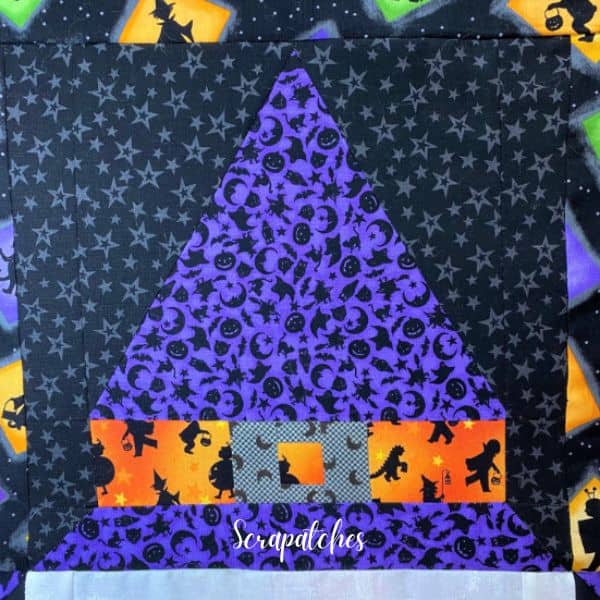 Witch Hat - free quilt pattern