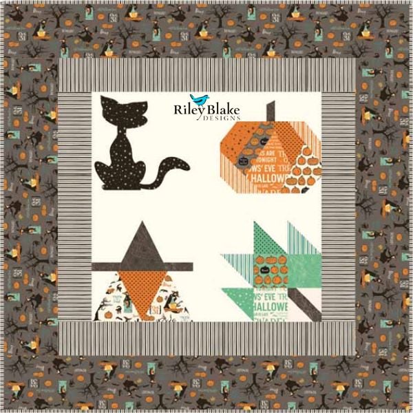 Witches Celebrate - free quilt pattern