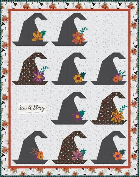 Witch's Hat Quilt Pattern - etsy