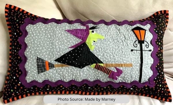 Witchy Poo Pillow Quilt Pattern - etsy paid