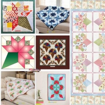 bridal bouquet Quilt Patterns roundup featured cover-