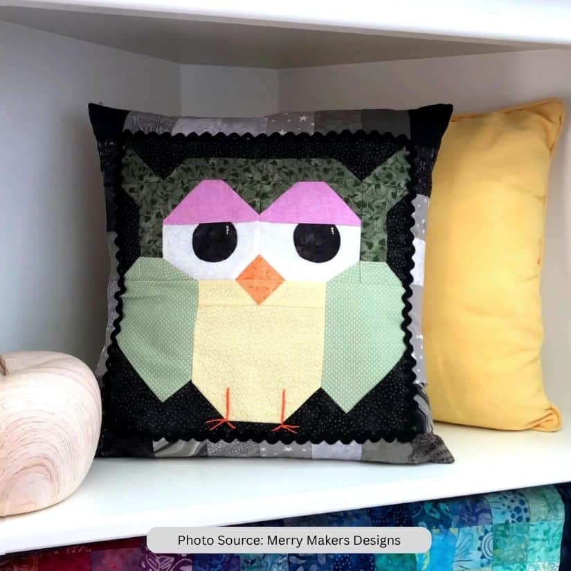 12 Owl Quilt Block Pattern - etsy paid