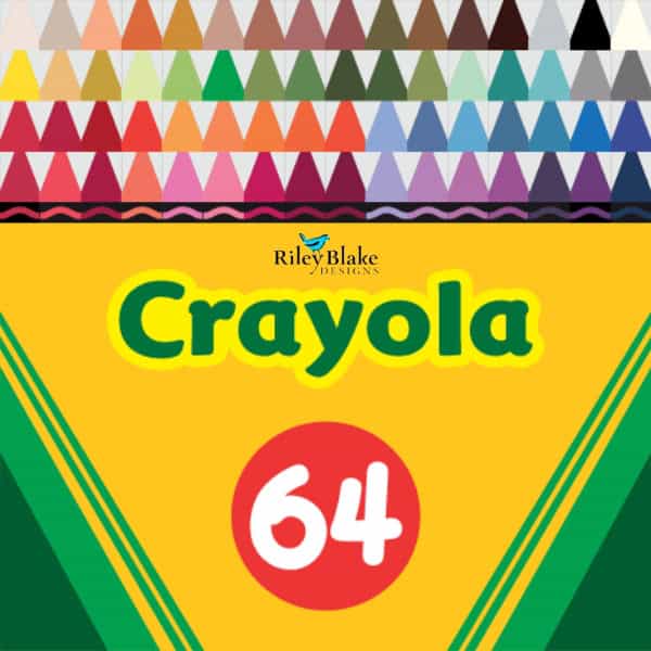 Crayola Anniversary - free quilt pattern
