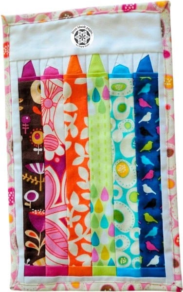 Crayon Mug Rug Quilt Pattern - etsy