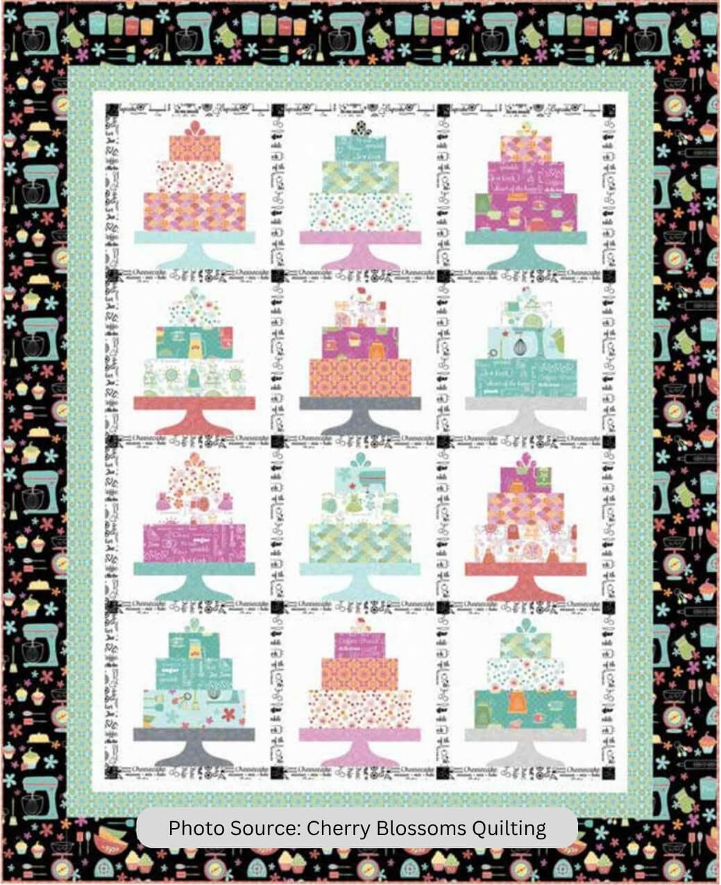 Just Eat Cake Quilt Pattern - free quilt pattern