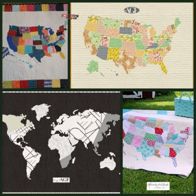 Map Quilt Patterns featured cover