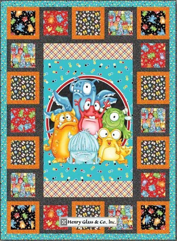 Monster'osity Quilt Pattern - free quilt pattern