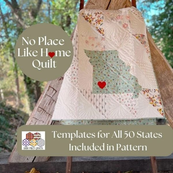 No Place Like Home Quilt Pattern - etsy paid