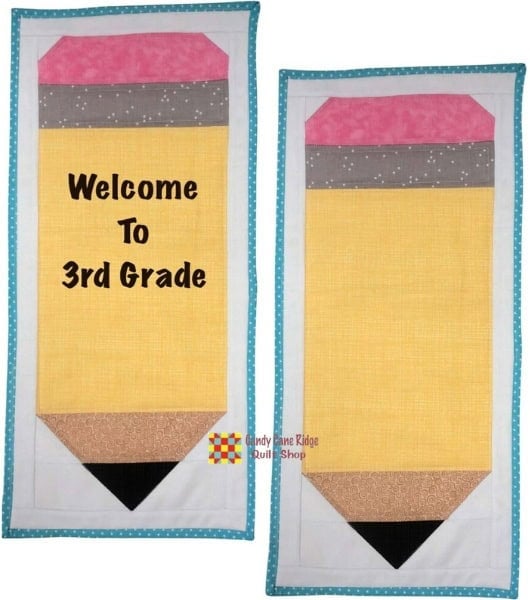 Pencil Mini Quilt Pattern - etsy