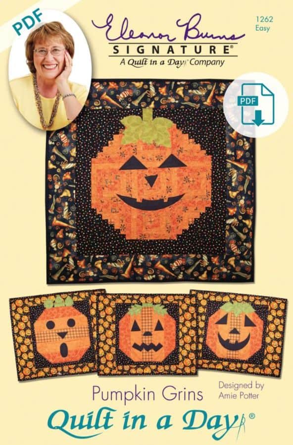 Pumpkin Grins Placemat Quilt Pattern - etsy paid