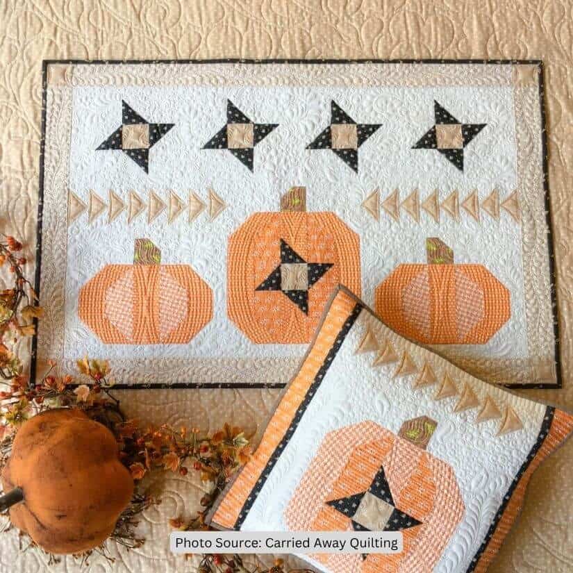 Pumpkin Sky Quilt Pattern- etsy paid